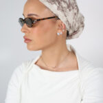 דגם אופוריה סגול בד - חצי כיסוי