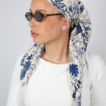 דגם פרח אלמה בד- כיסוי מלא