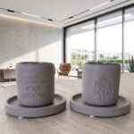 גביע קידוש-האש שלי וברכה אפור