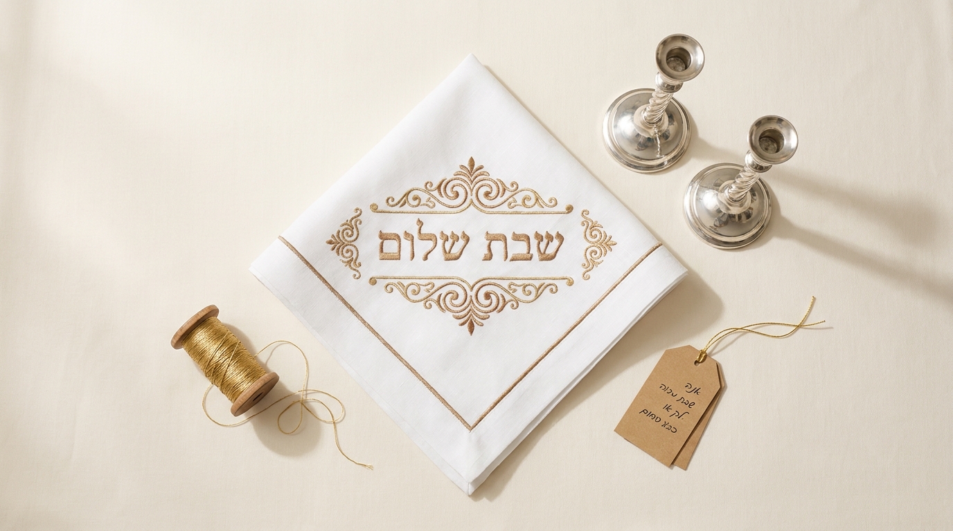 מוצרים בהתאמה אישית עם רקמה — כיצד לבחור מתנה אישית, מרגשת ושימושית