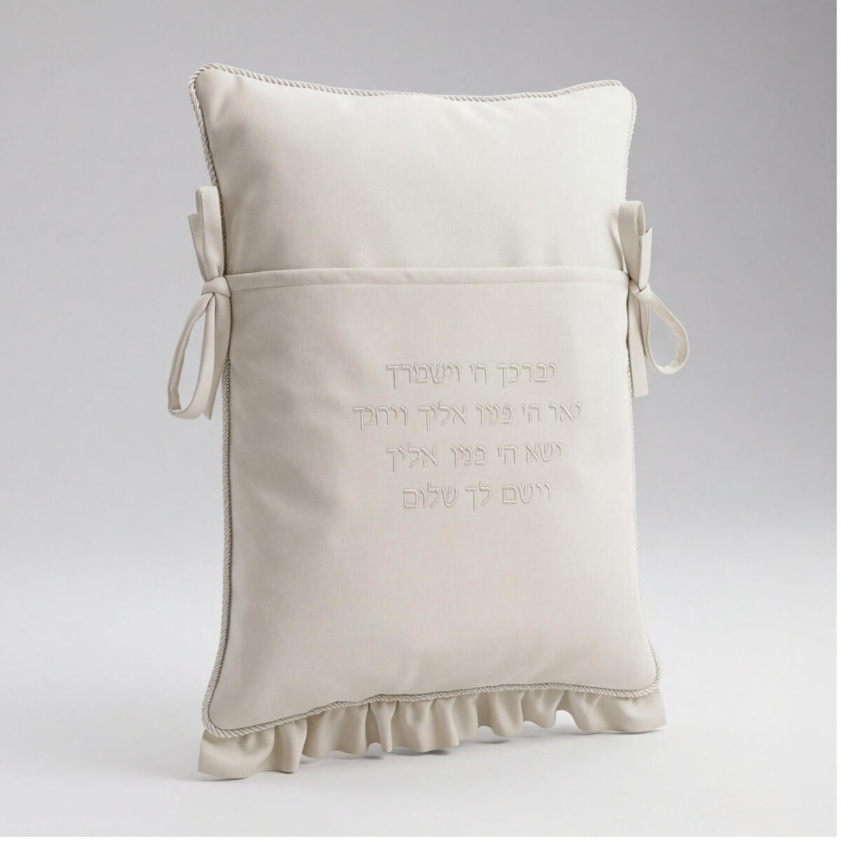כרית ברית בוהו קטיפה מהודרת לטקס ברית מילה