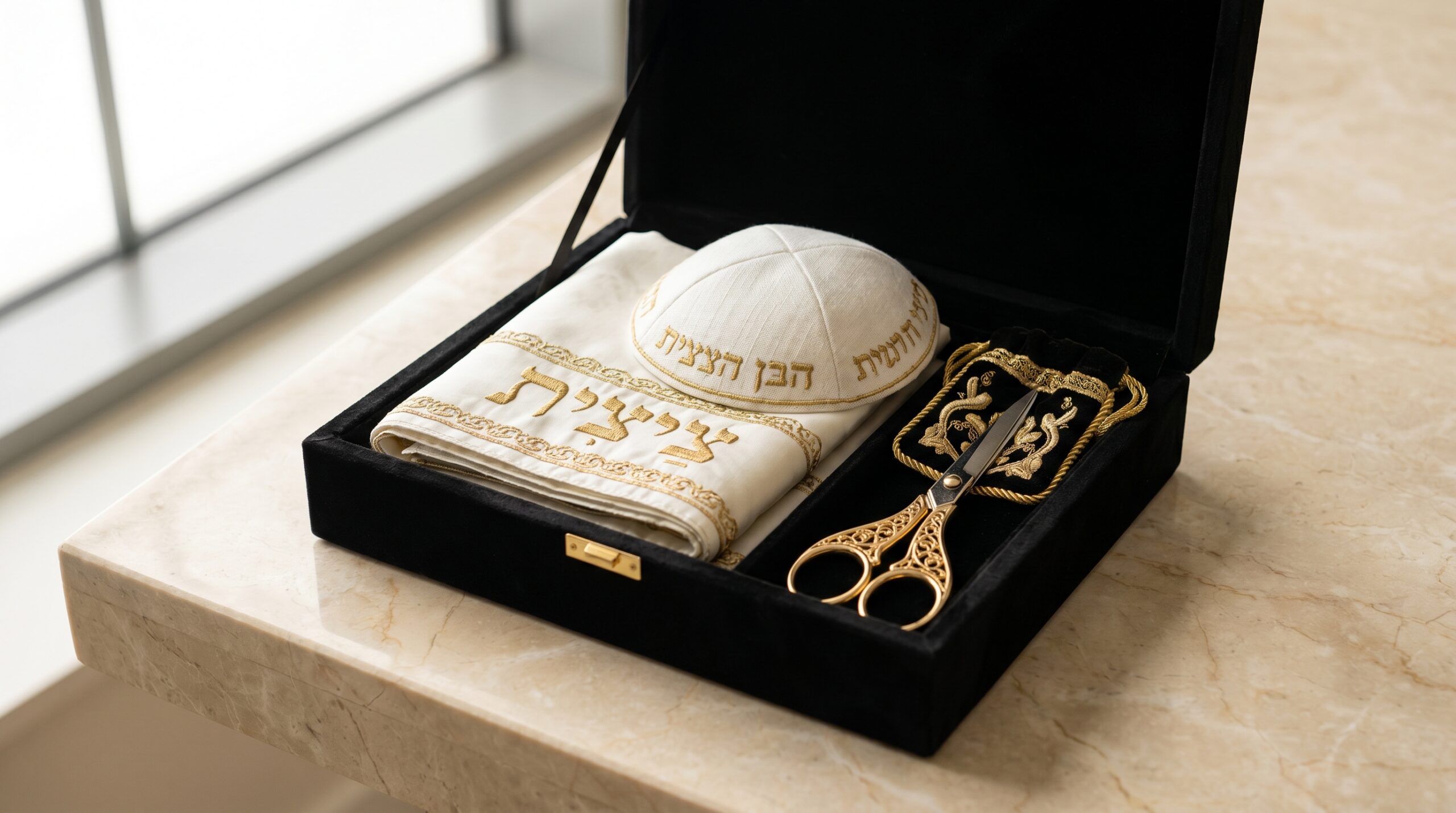 מארז חלאקה פרימיום — מתי כדאי לשדרג לסט מהודר עם רקמה יוקרתית