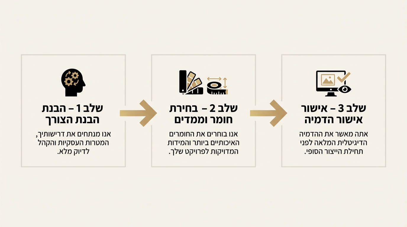 כיצד מתחילים תהליך הזמנה של מוצר בחיתוך לייזר