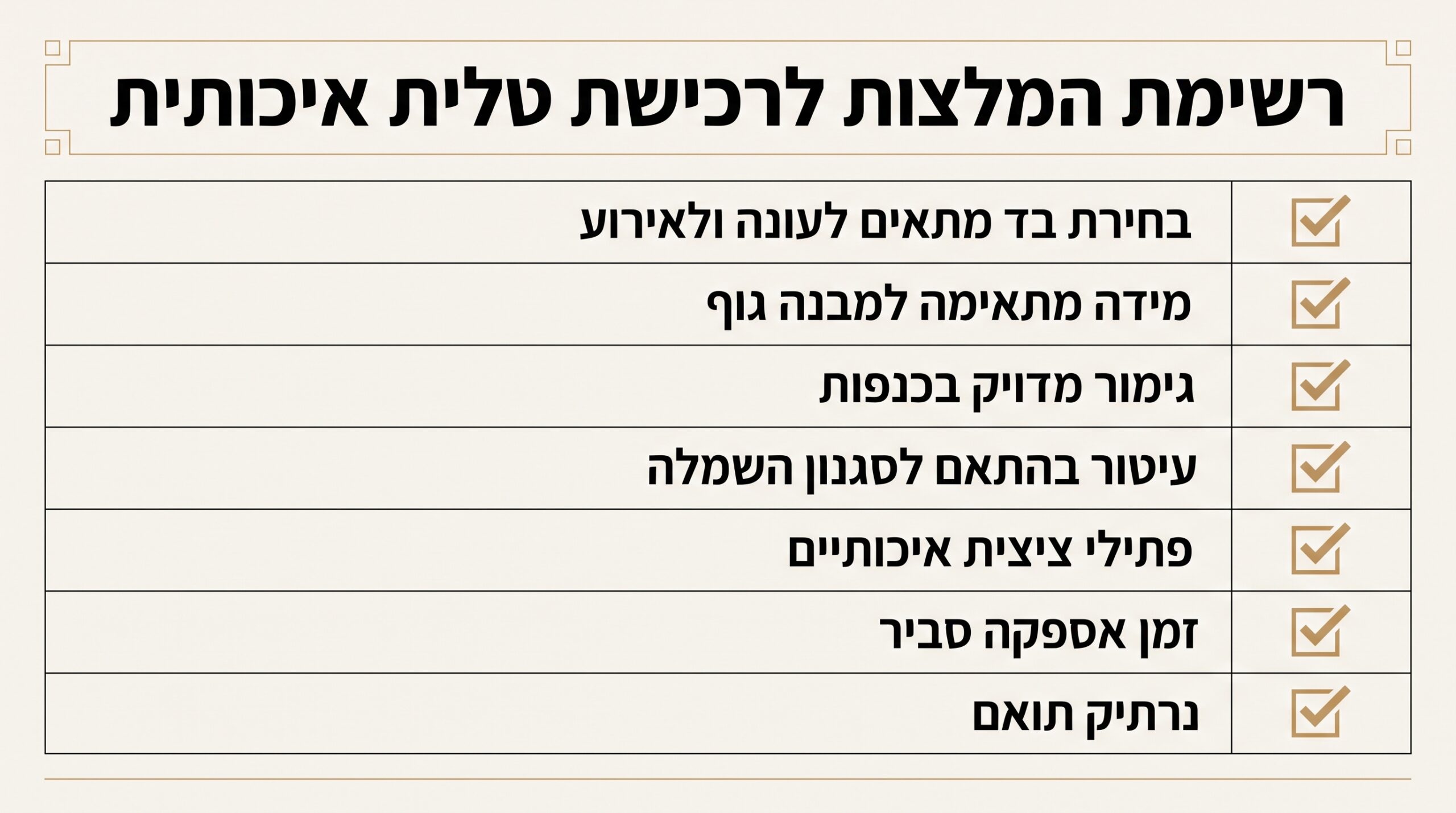 הידור בטלית לכלה — מה לבדוק לפני הרכישה