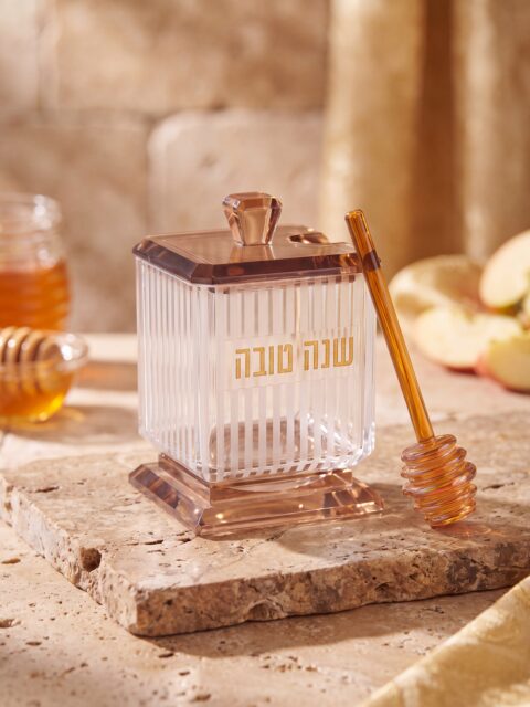 כלי לדבש-רוז