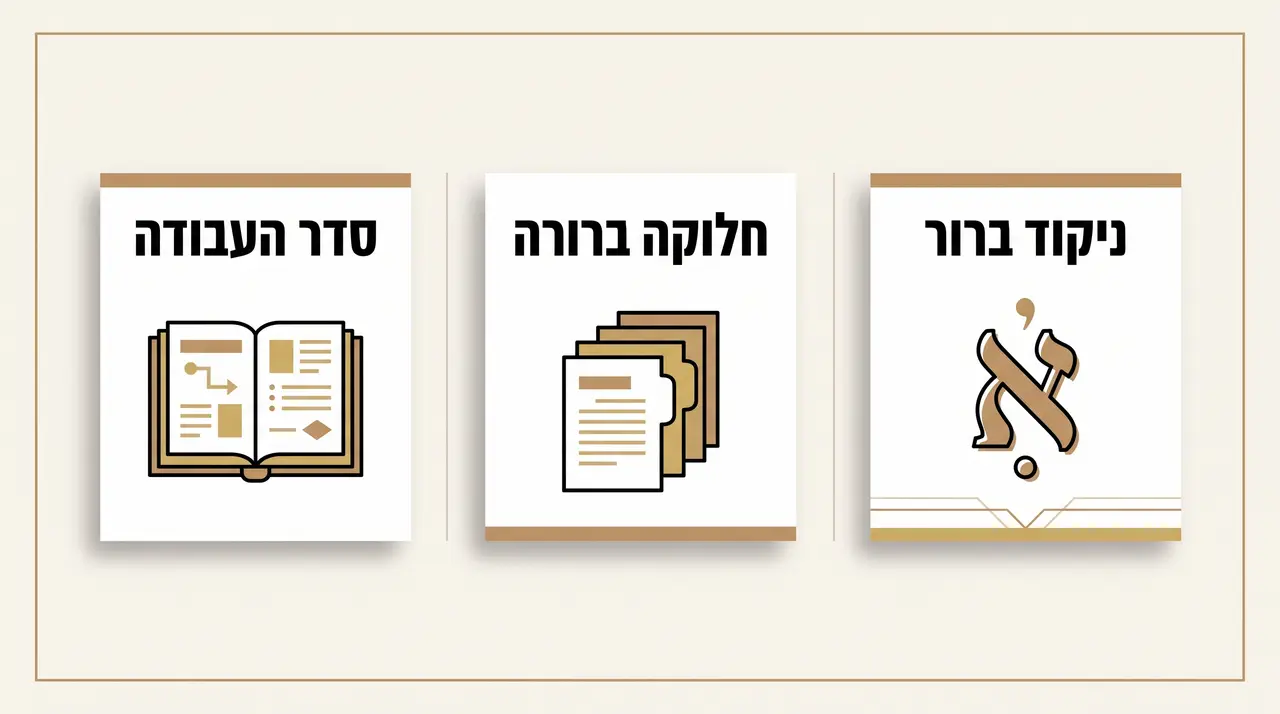 בדיקת מחזור לפני רכישה — ניקוד, סימונים וסדר העבודה