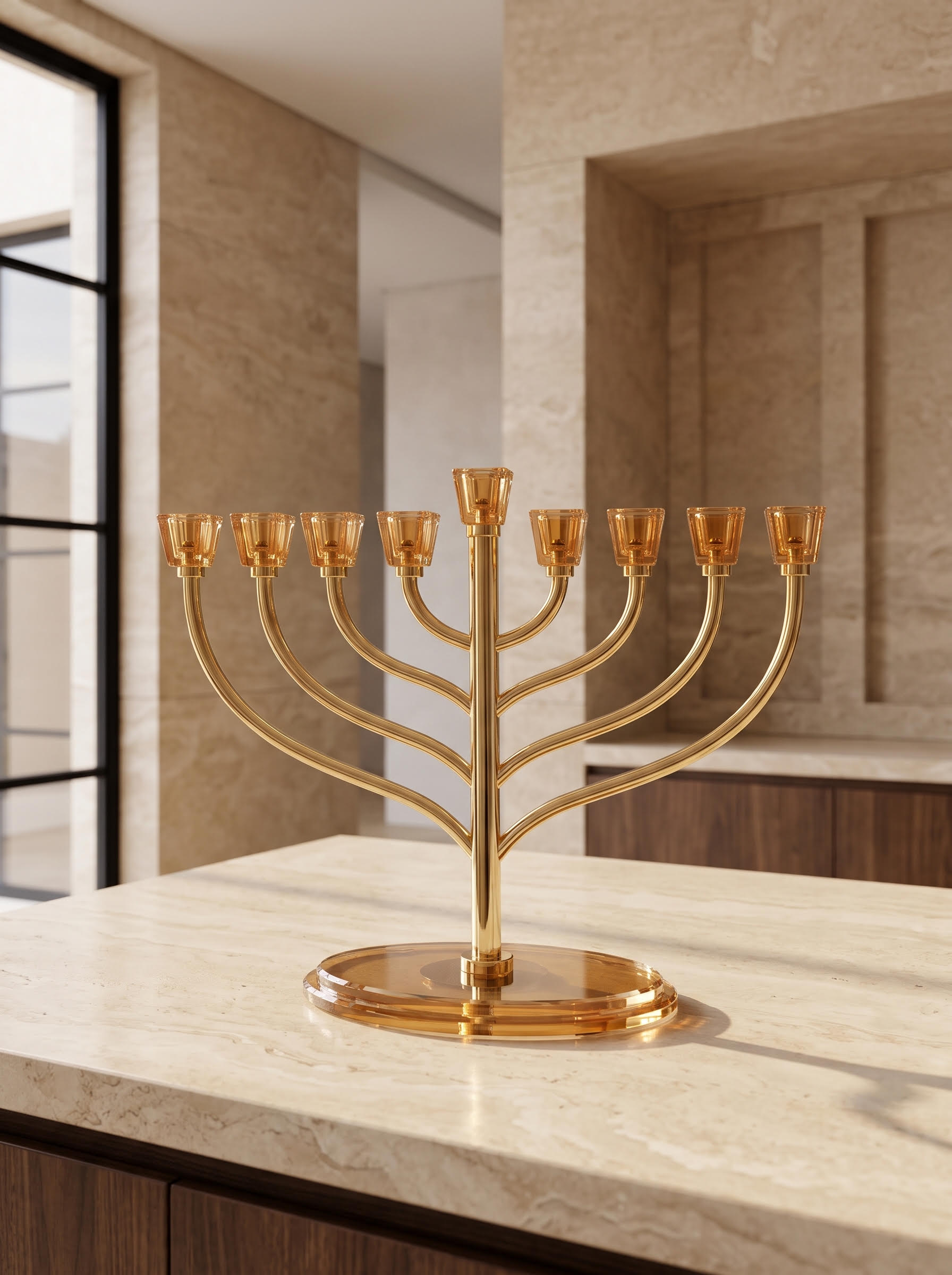 unnamed (10) חנוכיה מהודרת 32 סמ- דגם 08 – תמונה 1