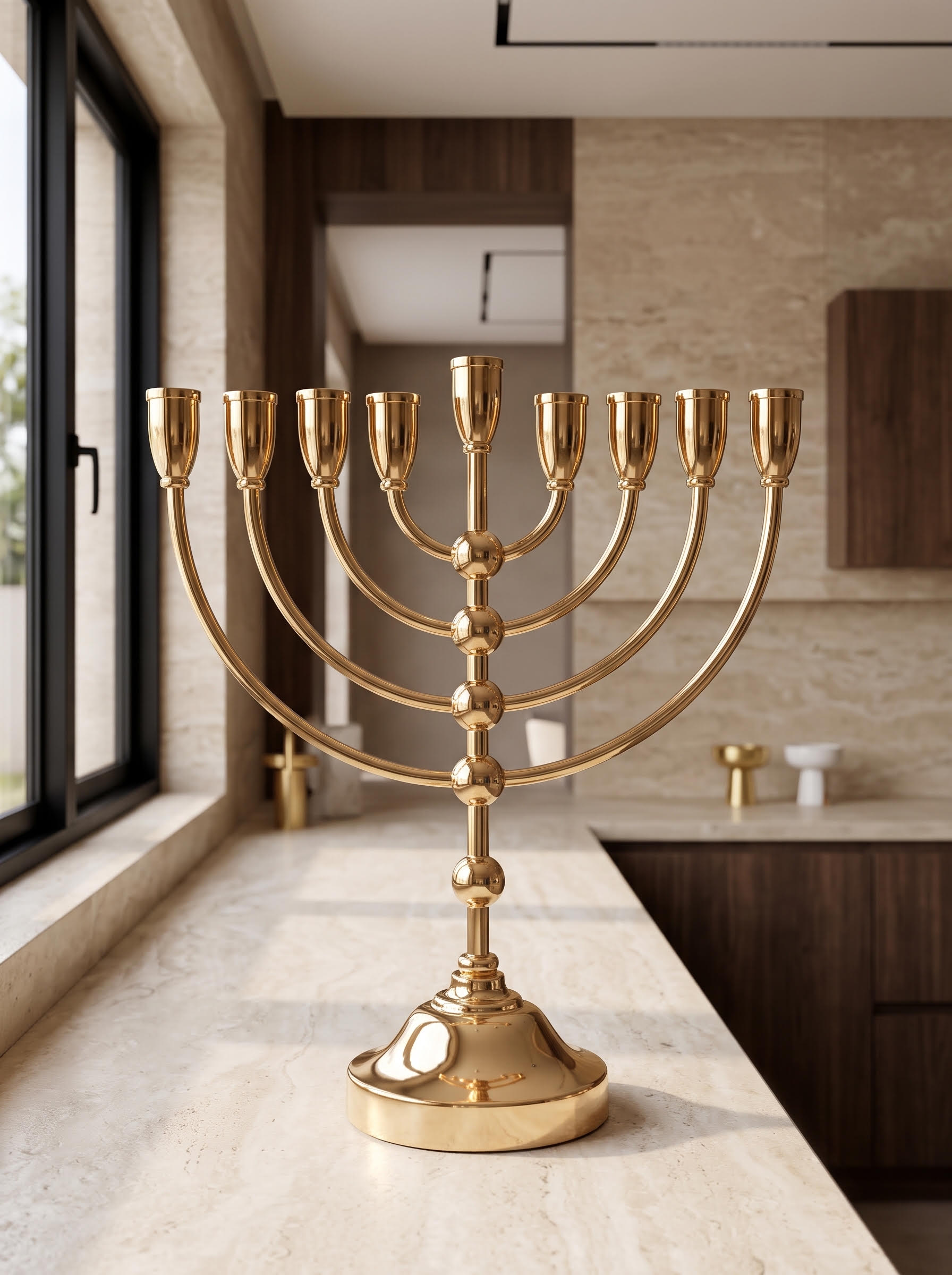 unnamed (11) חנוכיה מהודרת 45 סמ- דגם 28 – תמונה 1
