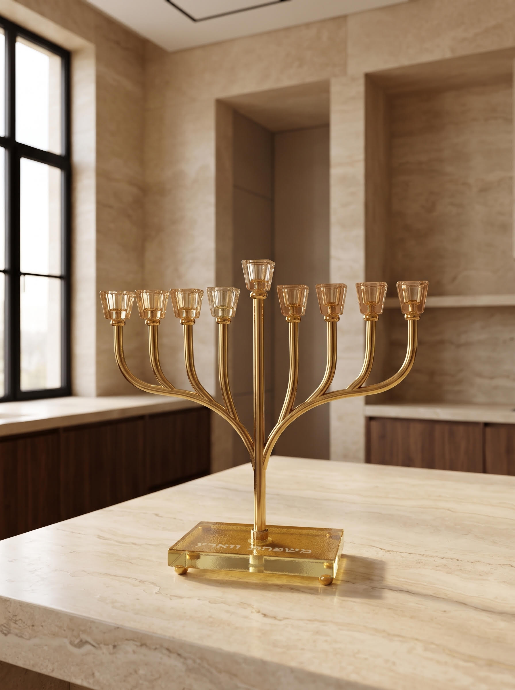 unnamed (14) חנוכיה מהודרת 32סמ- דגם 10 – תמונה 1